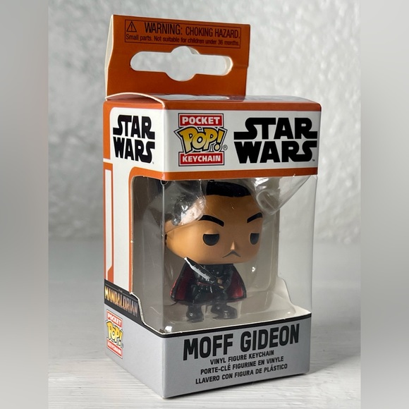 Pocket Pop! Keychain: Star Wars: The Mandalorian Moff Gideon Funko Pop - Picture 5 of 7